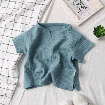 Babies' Short-sleeved Blouse