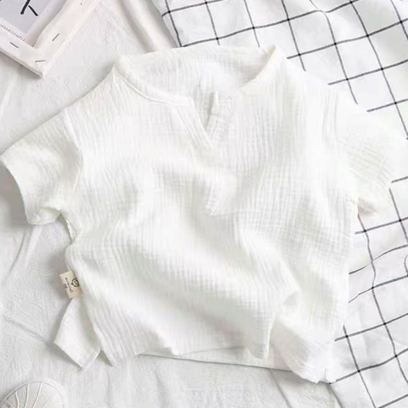 Babies' Short-sleeved Blouse