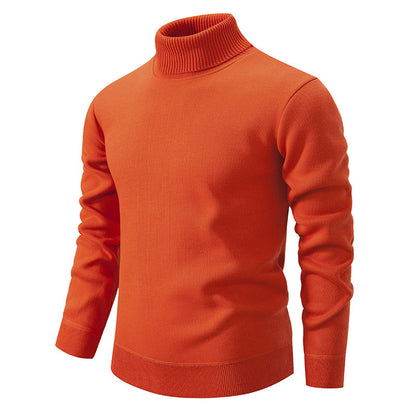 Mens Thickening Knitwear Turtleneck