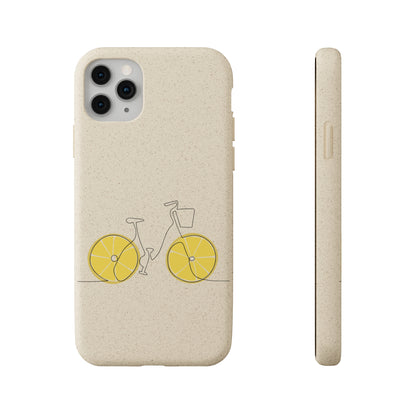 Biodegradable phone Cases Lemon cycle