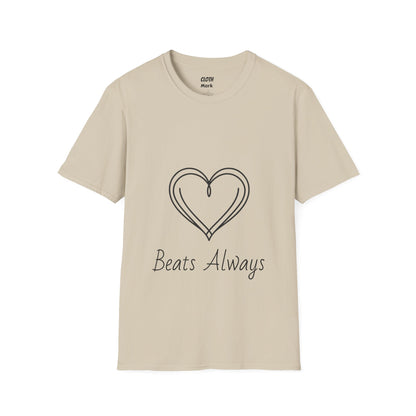 Heart Unisex Softstyle T-Shirt Crew neck