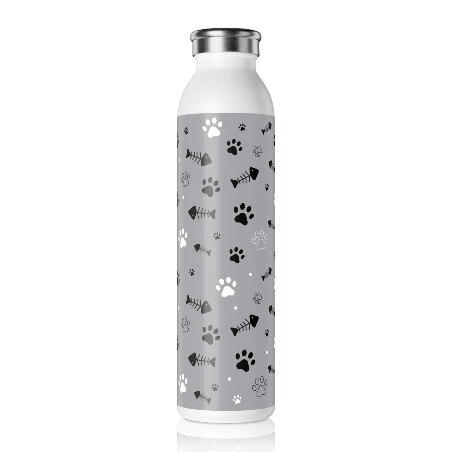 Slim Water Bottle Paw