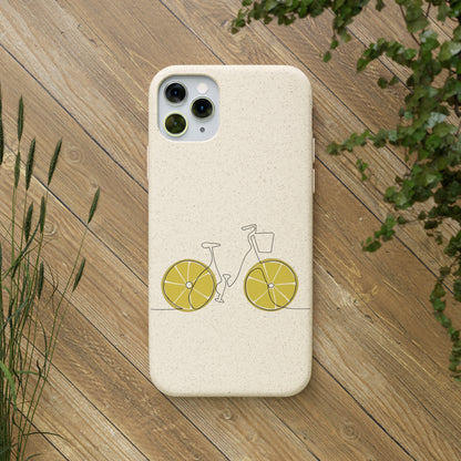 Biodegradable phone Cases Lemon cycle