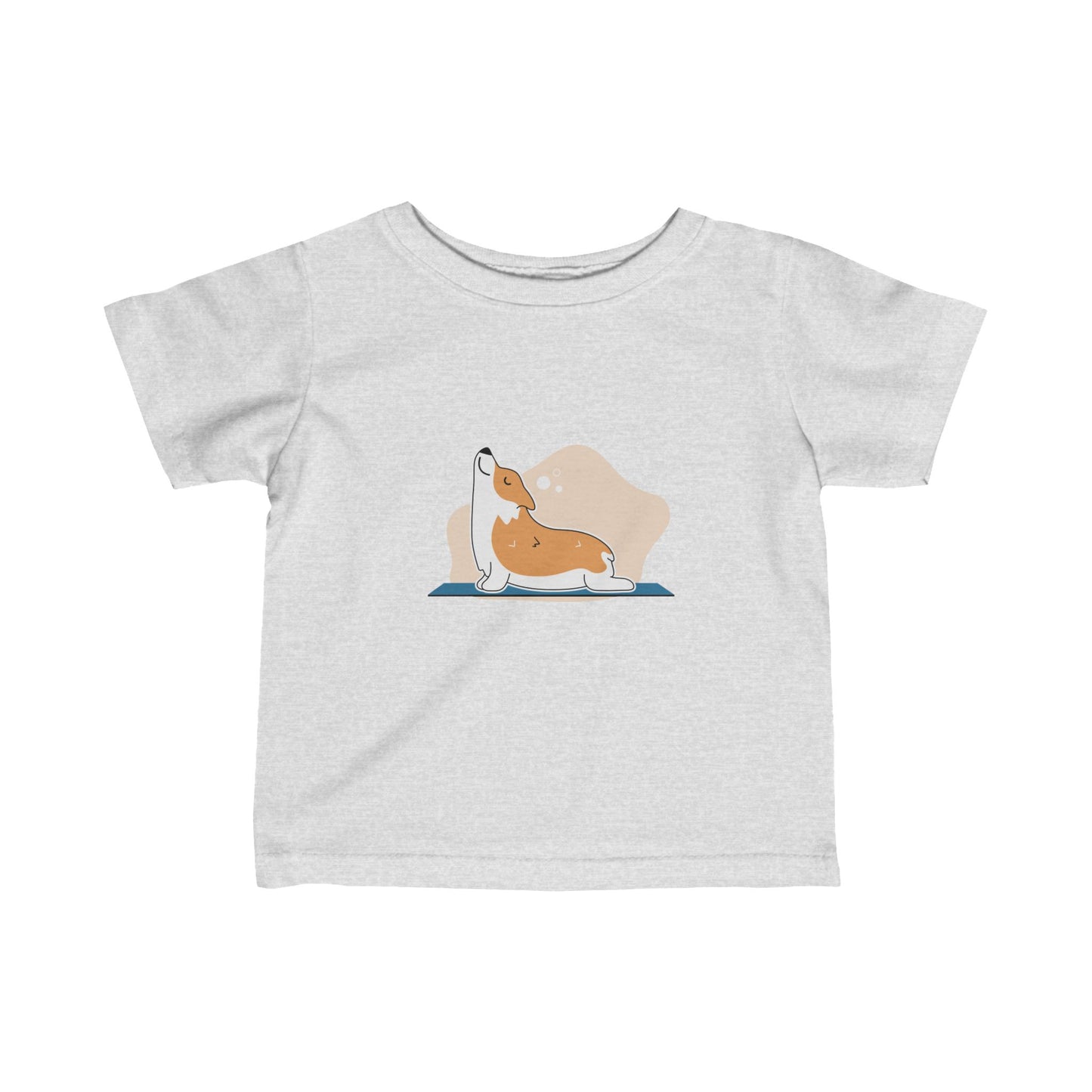 Doggy yoga Infant Fine Jersey Tee