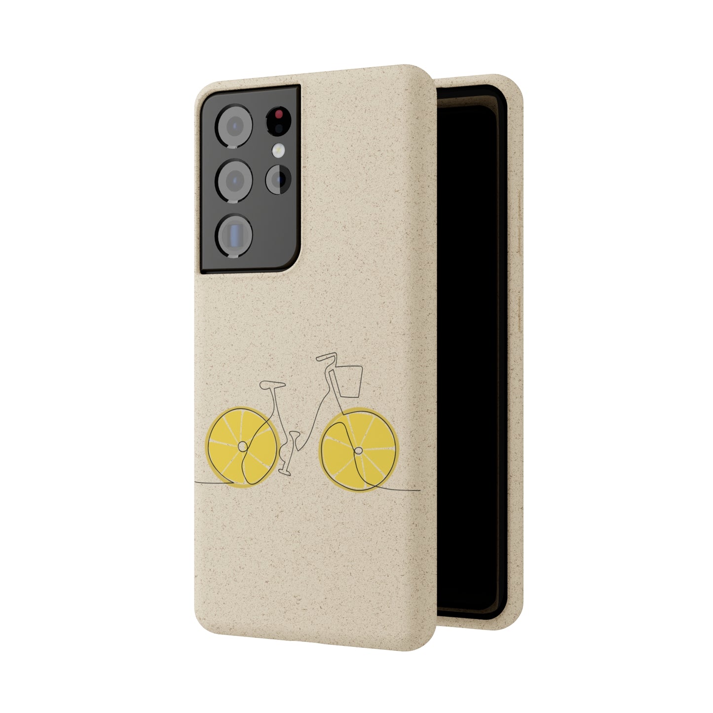 Biodegradable phone Cases Lemon cycle