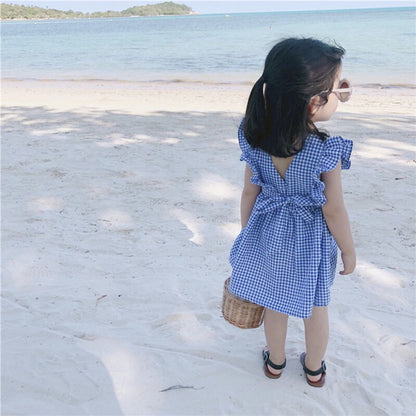 Children's plaid dress