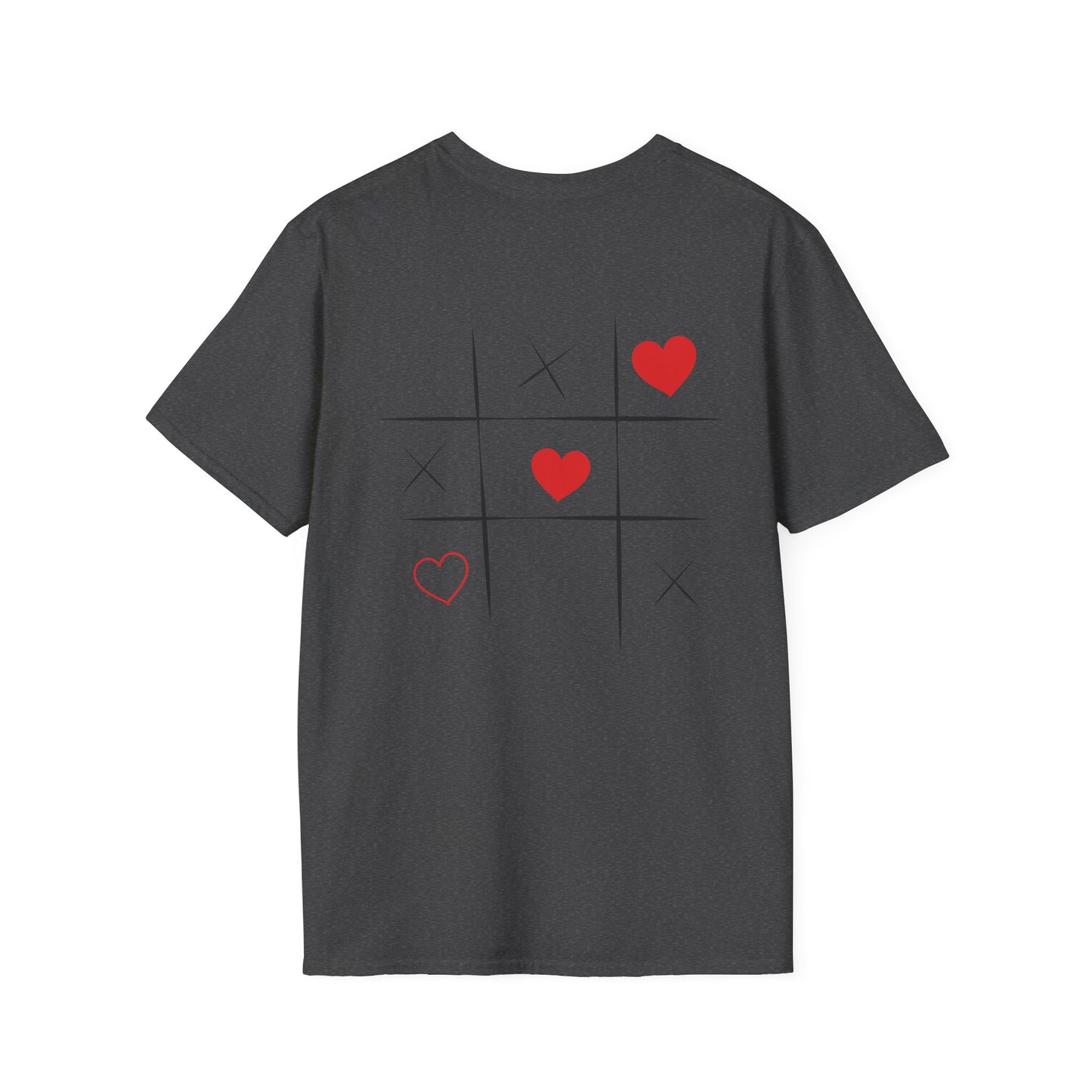 Heart Unisex Softstyle T-Shirt Crew neck