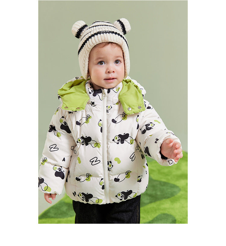 Children's Down Jacket Windproof Thermal Coat