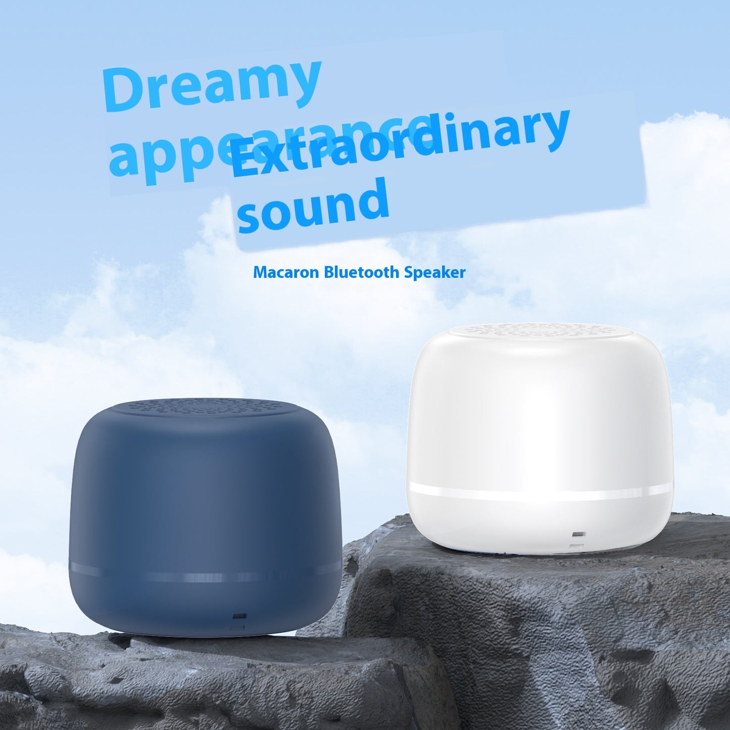 Macaron Mini Bluetooth USB Mini Speaker