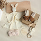 Gift Box Newborn Bite Ring Hair Band Set