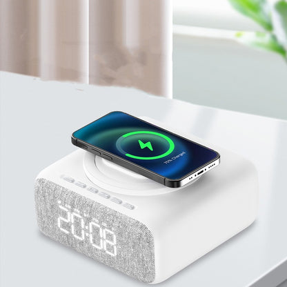 Wireless Clock Charging Audio 6-in-1 Bluetooth Speaker