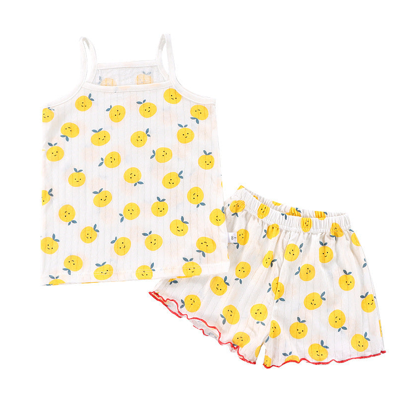 Children Straps Pajamas