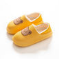 Female Winter Non-slip Couple Cute Home Indoor Waterproof Cotton Slippers