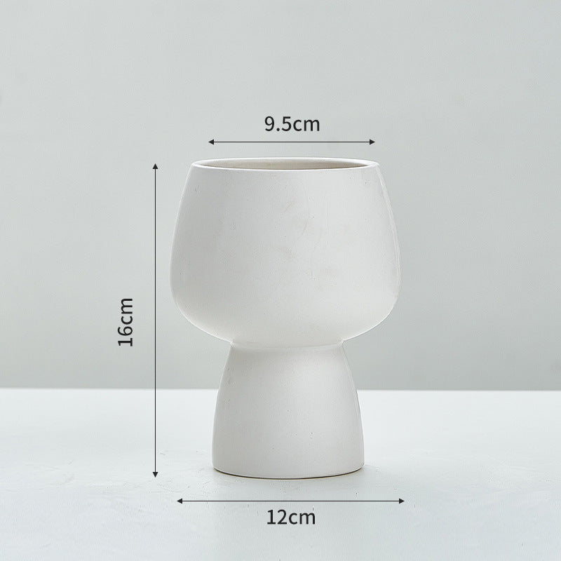 Minimalist Desktop Home Ceramic Flower Ware