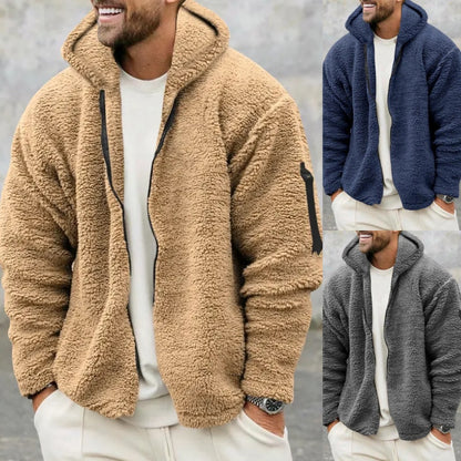 Men's Fleece Double-sided Wear