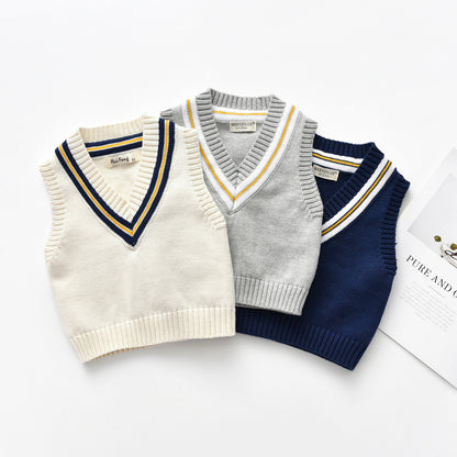 Children's Vest Pullover  Sweater