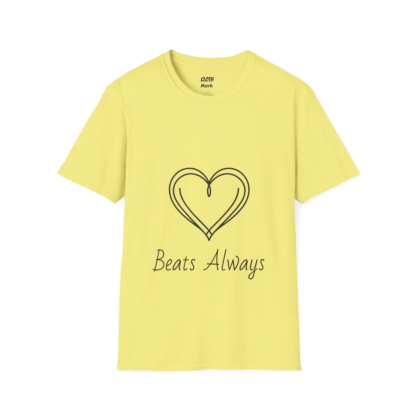 Heart Unisex Softstyle T-Shirt Crew neck