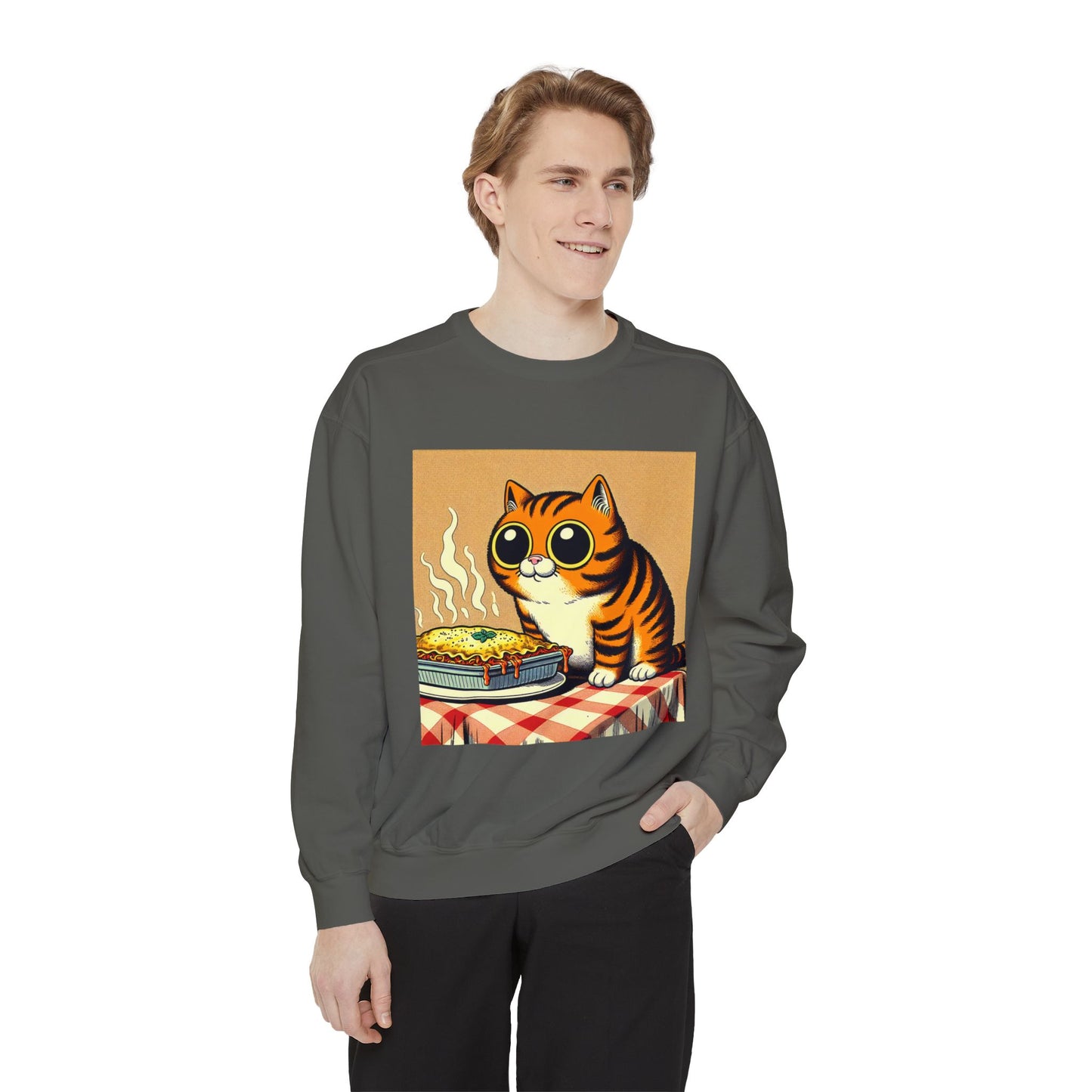 Garfield Unisex Garment-Dyed Sweatshirt