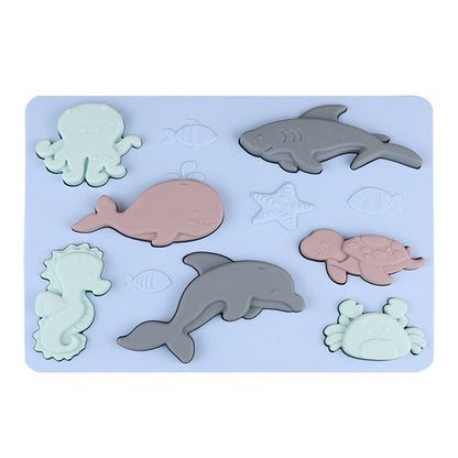 Marine Animal Silicone Educational Toys