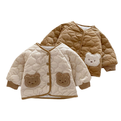 Children's Reversible Cotton-padded Coat Winter Clothes