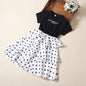 Dress summer girl foreign style baby girl short sleeve