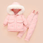 Children's Down Jacket Suit Girls