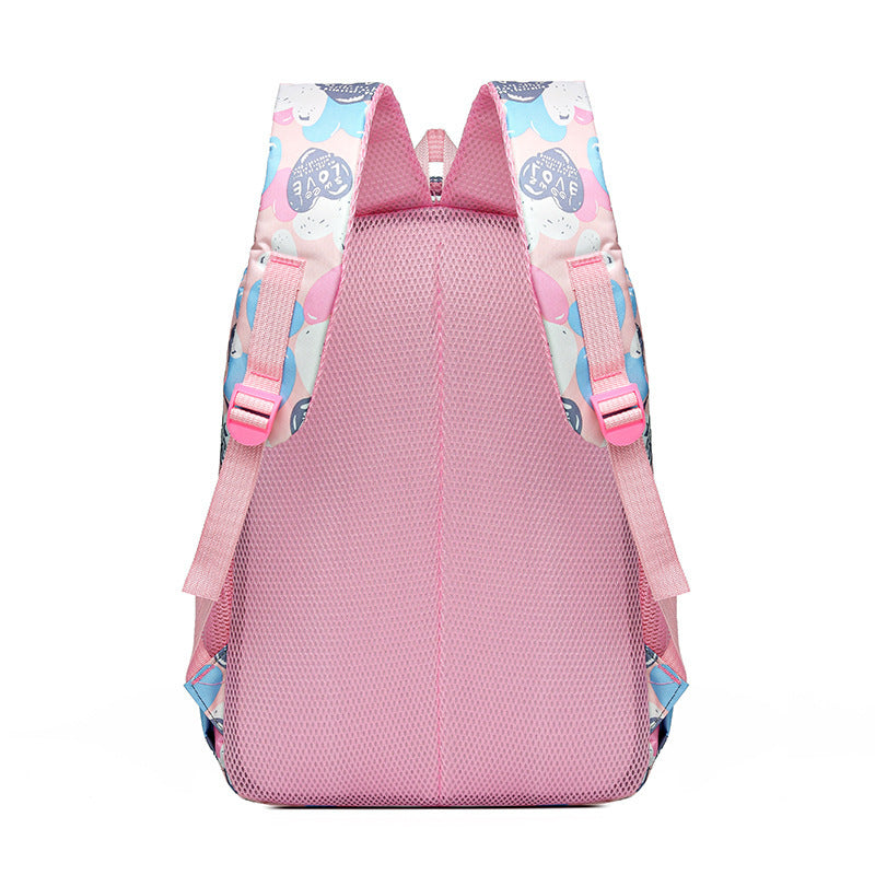 Schoolbag Children's Portable Burden Alleviation Large Capacity Backpack