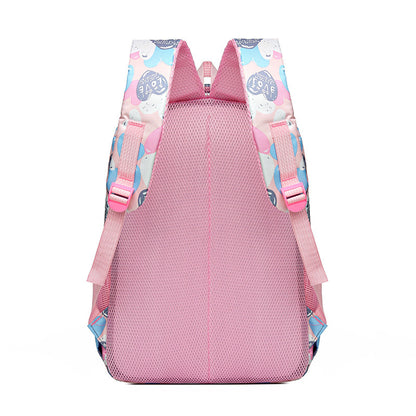 Schoolbag Children's Portable Burden Alleviation Large Capacity Backpack