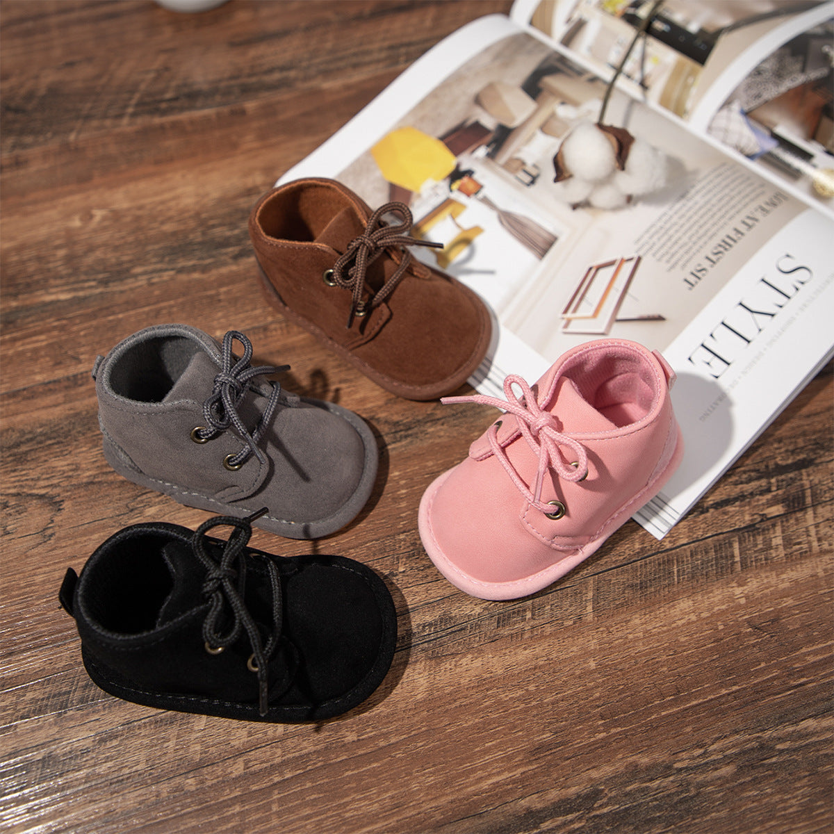 Baby's Rubber Sole Non-slip shoes