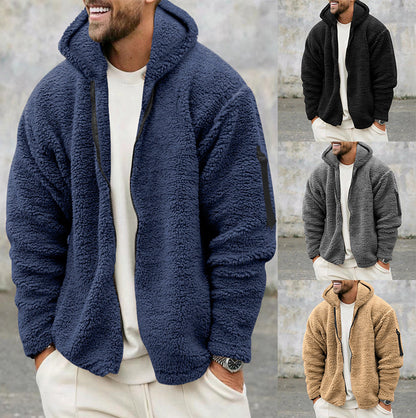 Men's Fleece Double-sided Wear