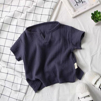 Babies' Short-sleeved Blouse