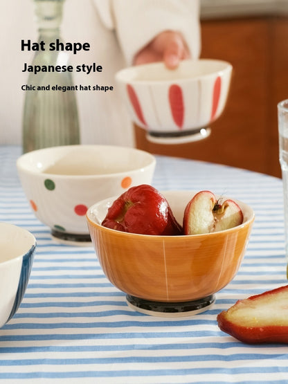 Ceramic Bowl Household Rice Bowl