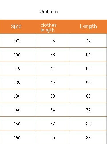 Fashion Men And Women Children's Suit