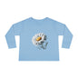 Birth Flower - April Toddler Long Sleeve Tee