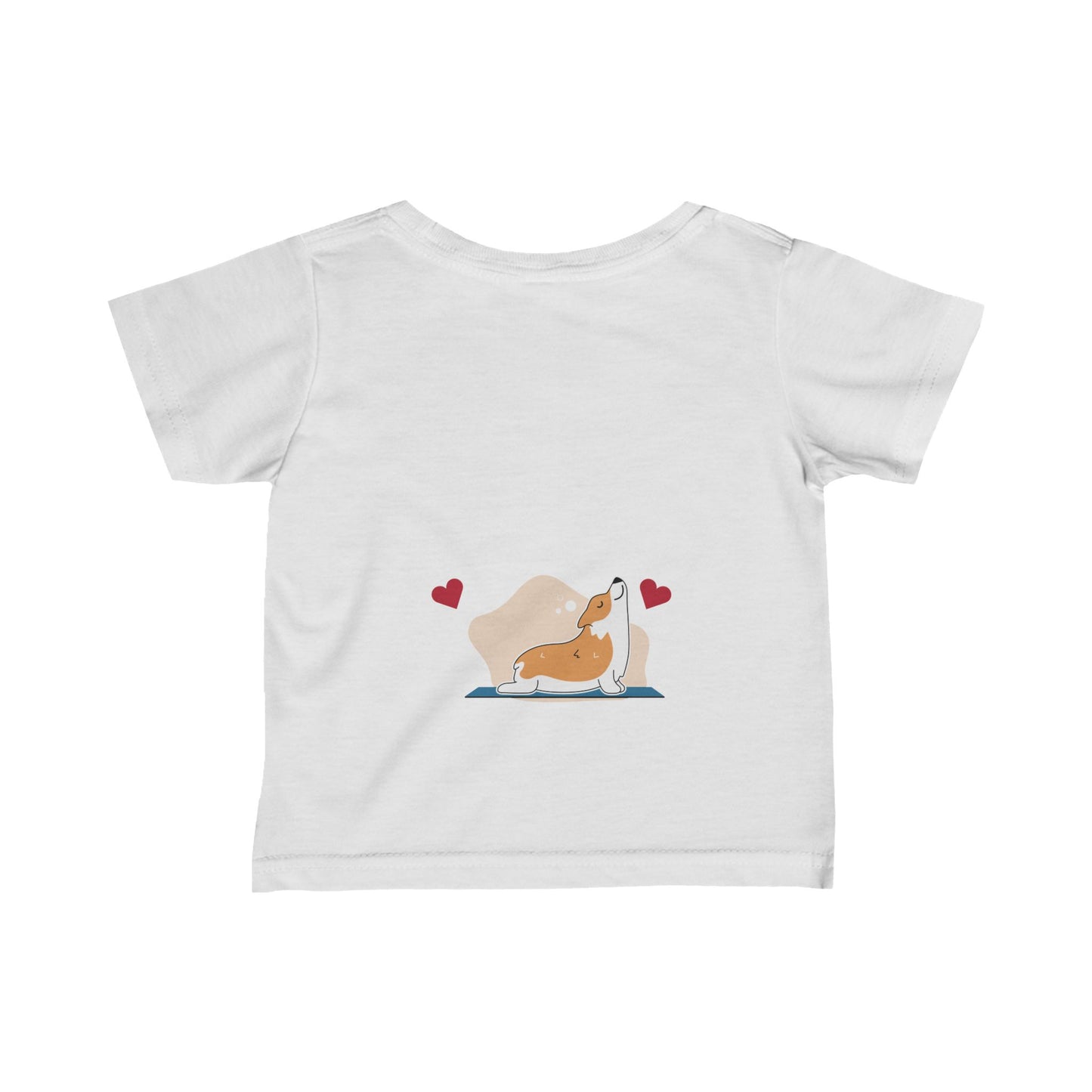 Doggy yoga Infant Fine Jersey Tee