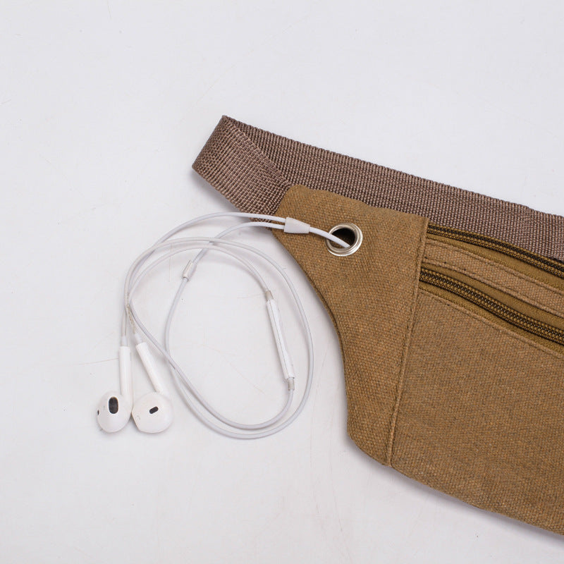 Men's Thick Canvas Messenger Bag