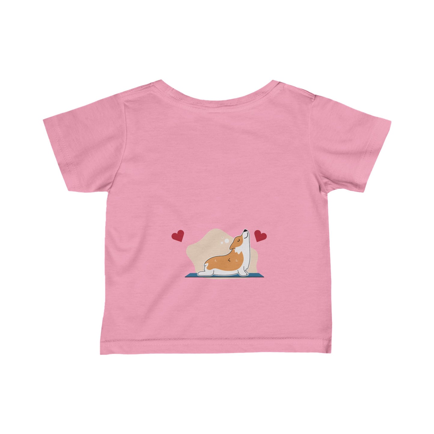 Doggy yoga Infant Fine Jersey Tee