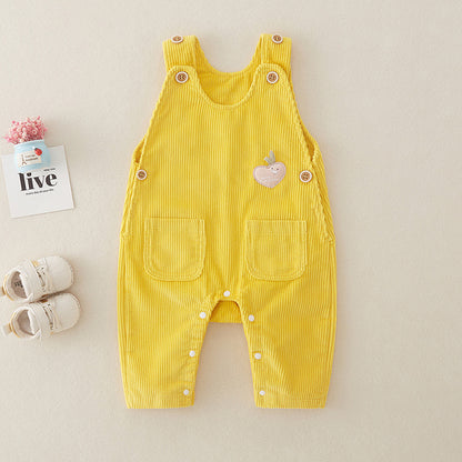 Infant Toddler Corduroy Overalls