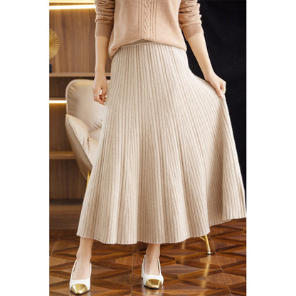 Fashionable Knitted Comfortable Skirt