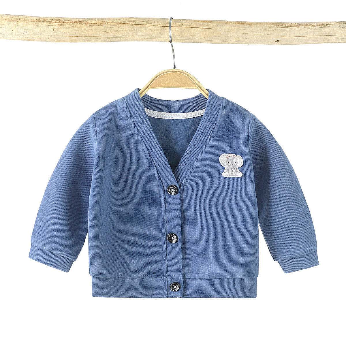 Baby base sweater cardigan