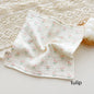 Four-layer Gauze Baby Saliva Towel Floral