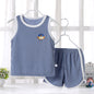 Children's Quick Drying Clothes Vest Suit Summer Ice Silk