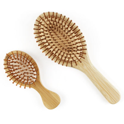 Bamboo Comb Four-piece Set Oval Air Cushion Massage Comb