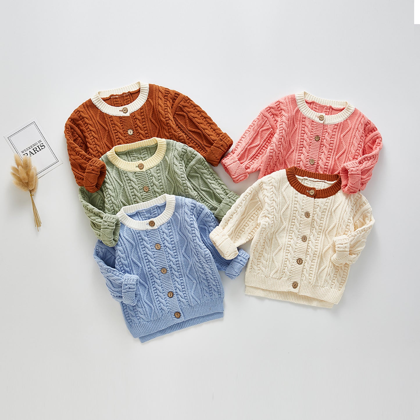 Long sleeve baby sweater