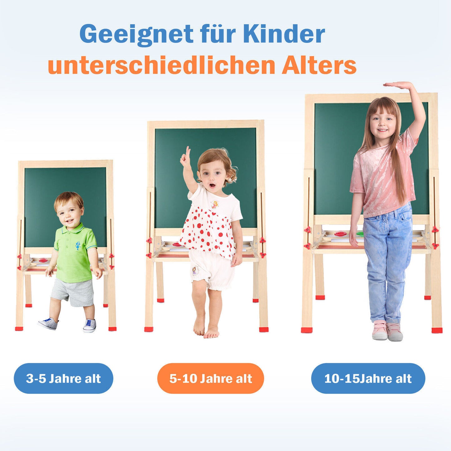 Kreidetafel Malerei Holztafel Maltafel Schreib Schultafel Fur Kinder 3-15 Jahre