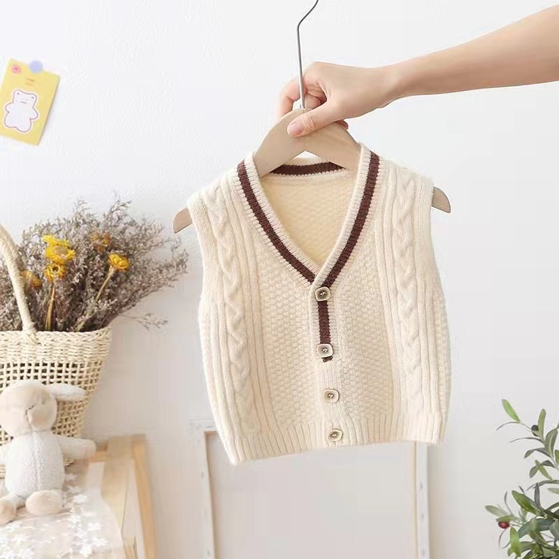 Baby Sweater Vest Outwear