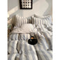 Class A Bare Sleeping Simple Striped Cotton Bed Sheet