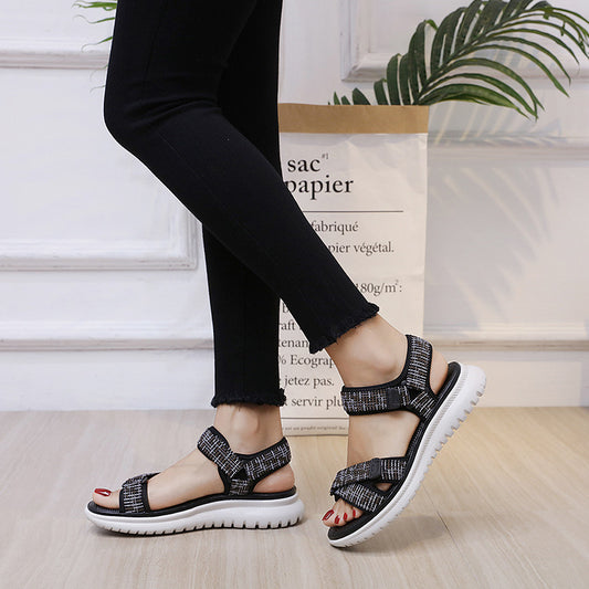 Women's Preppy Style Wedge MD sandals