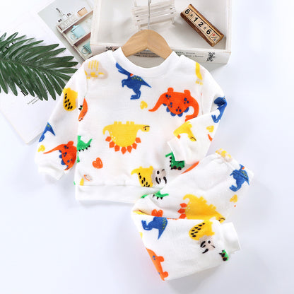 Childrens Cotton Padded Thickened Home Wear