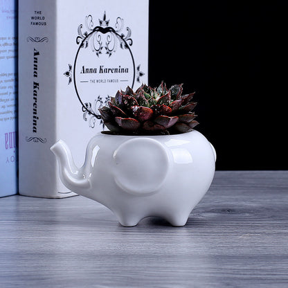 Creative ceramic flower pot